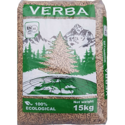 VERBA Premium Træpiller 6mm 60x15kg